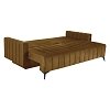 ΚΑΝΑΠΕΣ ΚΡΕΒΑΤΙ Fylliana Comfort ΩΧΡΑ ΧΡΩΜΑ 235x104x80εκ 880-225-046