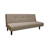 ΚΑΝΑΠΕΣ-ΚΡΕΒΑΤΙ Fylliana Flipzy CAPPUCCINO ΥΦΑΣΜΑ 170x78x85εκ 831-225-002