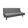 ΚΑΝΑΠΕΣ-ΚΡΕΒΑΤΙ Fylliana Flipzy ΓΚΡΙ ΥΦΑΣΜΑ 170x78x85εκ 831-225-001