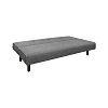 ΚΑΝΑΠΕΣ-ΚΡΕΒΑΤΙ Fylliana Flipzy ΓΚΡΙ ΥΦΑΣΜΑ 170x78x85εκ 831-225-001