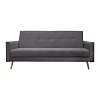 ΚΑΝΑΠΕΣ ΚΡΕΒΑΤΙ Fylliana New Primavera ΓΚΡΙ 200x80x90εκ 831-122-848