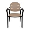 ΚΑΡΕΚΛΑ ΚΗΠΟΥ Fylliana Rusty ΚΑΦΕ-ΜΠΕΖ ΧΡΩΜΑ 57,5x58x84εκ 824-123-014
