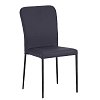 ΚΑΡΕΚΛΑ Fylliana A308 ΓΚΡΙ ΔΕΡΜΑΤΙΝΗ WALLNUT ΠΟΔΙΑ 52x44x89εκ 6τμχ 618-123-043