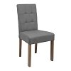 ΚΑΡΕΚΛΑ Fylliana NEW Τ-12 ΓΚΡΙ ΥΦΑΣΜΑ GREY OAK ΠΟΔΙΑ 45x45x90εκ 2τμχ 839-123-833
