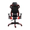 ΚΑΡΕΚΛΑ GAMING Fylliana D-01 ΤΕΧΝΟΔΕΡΜΑ ΜΑΥΡΗ-ΚΟΚΚΙΝΗ 53x47x127εκ 388-00-001