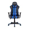 ΚΑΡΕΚΛΑ GAMING Fylliana SAR-12 ΜΑΥΡΟ-ΜΠΛΕ ΤΕΧΝΟΔΕΡΜΑ 64x53x135εκ 387-00-005