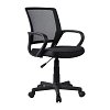 ΚΑΡΕΚΛΑ ΓΡΑΦΕΙΟΥ Fylliana FL5528 ΜΑΥΡΟ ΧΡΩΜΑ 57x54x94εκ 093-124-140