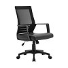 ΚΑΡΕΚΛΑ ΓΡΑΦΕΙΟΥ Fylliana FL19-3Α ΜΑΥΡΟ ΧΡΩΜΑ 60x63x95/105εκ 388-121-010