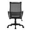 ΚΑΡΕΚΛΑ ΓΡΑΦΕΙΟΥ Fylliana FL19-3Α ΜΑΥΡΟ ΧΡΩΜΑ 60x63x95/105εκ 388-121-010