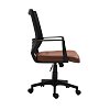 ΚΑΡΕΚΛΑ ΓΡΑΦΕΙΟΥ Fylliana FL19-3Α  ΚΑΦΕ ΧΡΩΜΑ 60x63x95/105εκ 388-121-011