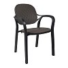 ΚΑΡΕΚΛΑ ΚΗΠΟΥ Fylliana Eliza ΑΝΘΡΑΚΙ ΧΡΩΜΑ 57x41x83εκ 824-124-020