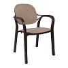 ΚΑΡΕΚΛΑ ΚΗΠΟΥ Fylliana Eliza ΚΑΦΕ-ΜΠΕΖ ΧΡΩΜΑ 57x41x83εκ 824-124-019