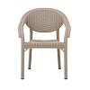 ΚΑΡΕΚΛΑ ΚΗΠΟΥ Fylliana Roshen ΜΠΕΖ ΧΡΩΜΑ 59x44x83εκ 875-124-061