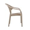 ΚΑΡΕΚΛΑ ΚΗΠΟΥ Fylliana Roshen ΜΠΕΖ ΧΡΩΜΑ 59x44x83εκ 875-124-061