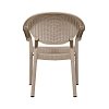 ΚΑΡΕΚΛΑ ΚΗΠΟΥ Fylliana Roshen ΜΠΕΖ ΧΡΩΜΑ 59x44x83εκ 875-124-061
