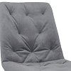 ΚΑΡΕΚΛΑ ΤΡΑΠΕΖΑΡΙΑΣ Fylliana 9606 ΓΚΡΙ ΧΡΩΜΑ 59x46x85εκ 2τμχ 093-124-133