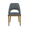 ΚΑΡΕΚΛΑ ΤΡΑΠΕΖΑΡΙΑΣ Fylliana Castel DENIM ΧΡΩΜΑ 50x56x93εκ 2τμχ 879-225-012