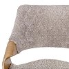 ΚΑΡΕΚΛΑ ΤΡΑΠΕΖΑΡΙΑΣ Fylliana FL6145 ΜΠΕΖ ΥΦΑΣΜΑ 58x56x83εκ 392-124-010