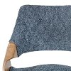 ΚΑΡΕΚΛΑ ΤΡΑΠΕΖΑΡΙΑΣ Fylliana FL6145 ΜΠΛΕ ΥΦΑΣΜΑ 58x56x83εκ 392-124-012