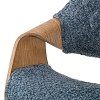 ΚΑΡΕΚΛΑ ΤΡΑΠΕΖΑΡΙΑΣ Fylliana FL6145 ΜΠΛΕ ΥΦΑΣΜΑ 58x56x83εκ 392-124-012