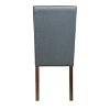 ΚΑΡΕΚΛΑ ΤΡΑΠΕΖΑΡΙΑΣ Fylliana Τ-12 Domenic MINT ΥΦΑΣΜΑ GREY OAK ΠΟΔΙΑ 45x45x90εκ 2τμχ 839-121-699