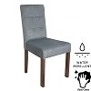 ΚΑΡΕΚΛΑ ΤΡΑΠΕΖΑΡΙΑΣ Fylliana Τ-12 Domenic MINT ΥΦΑΣΜΑ GREY OAK ΠΟΔΙΑ 45x45x90εκ 2τμχ 839-121-699