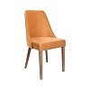ΚΑΡΕΚΛΑ ΤΡΑΠΕΖΑΡΙΑΣ Fylliana T-3 LUX ΚΙΤΡΙΝΟ ΥΦΑΣΜΑ GREY OAK ΠΟΔΙΑ 45x50x90εκ 2τμχ 839-221-717