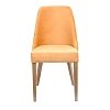 ΚΑΡΕΚΛΑ ΤΡΑΠΕΖΑΡΙΑΣ Fylliana T-3 LUX ΚΙΤΡΙΝΟ ΥΦΑΣΜΑ GREY OAK ΠΟΔΙΑ 45x50x90εκ 2τμχ 839-221-717