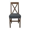 ΚΑΡΕΚΛΑ ΤΡΑΠΕΖΑΡΙΑΣ Fylliana TX GREY OAK-ΣΙΕΛ 43x44x98εκ 2τμχ 839-00-691