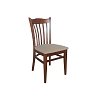 Καρέκλα Amelia Light Walnut 44x43x89 2τμχ 1020 IN 400-01-015
