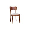 Καρέκλα Paola Light Walnut 44x47x87 2τμχ 1101 IN 400-01-033
