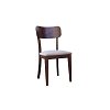 Καρέκλα Paola Walnut 44x47x87 2τμχ 1101 IN 400-01-034