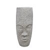 ΚΑΣΠΩ ΔΑΠΕΔΟΥ Fylliana  FL029 "Face" ΓΚΡΙ ΧΡΩΜΑ 38x38x88εκ 374-223-356