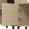 ΚΕΝΤΡΟ ΨΥΧΑΓΩΓΙΑΣ-ΣΥΝΘΕΣΗ CAMARGUE OAK-BLACK OAK 263x40x167εκ 11014735