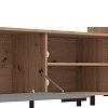 ΚΕΝΤΡΟ ΨΥΧΑΓΩΓΙΑΣ-ΣΥΝΘΕΣΗ CANTAL ARTISAN OAK-ΓΚΡΙ ΓΡΑΦΙΤΗΣ 279x38x192,5εκ 11012256
