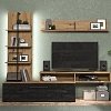 ΚΕΝΤΡΟ ΨΥΧΑΓΩΓΙΑΣ-ΣΥΝΘΕΣΗ EVORA ARTISAN OAK-CARBON 205x41x173εκ 11011202