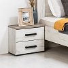 ΚΟΜΟΔΙΝΟ Kent ΝΟ GREY OAK/WHITE OAK 45x34x43εκ 11008687