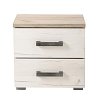 ΚΟΜΟΔΙΝΟ Kent ΝΟ GREY OAK/WHITE OAK 45x34x43εκ 11008687