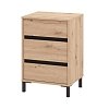 ΚΟΜΟΔΙΝΟ MARRON NO3F ARTISAN OAK/ΜΑΥΡΟ ΜΑΤΤ ΧΡΩΜΑ 48x40x71εκ 11014713