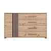 ΚΟΜΟΤΑ ASCALON 135 2K4F ARTISAN OAK-ΜΑΥΡΟ ΧΡΩΜΑ 138x40x82εκ 11013063