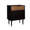 ΚΟΜΟΤΑ Fylliana Brooklyn Μαυρο-Φυσικό 75x37x75εκ 271-124-077