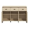 ΚΟΜΟΤΑ-ΜΠΟΥΦΕΣ ARBELA 3K3F3V LIGHT PORT OAK ΧΡΩΜΑ 138x40x90εκ 11014749