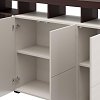 ΚΟΜΟΤΑ-ΜΠΟΥΦΕΣ ARGYLL 154 3K3V OP CASHMERE ΜΕ DARK TAILOR OAK  ΧΡΩΜΑ 155x40x100εκ 11015833
