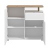 ΚΟΜΟΤΑ-ΜΠΟΥΦΕΣ ATERNO 103 2K1F2V ΛΕΥΚΟ/ARTISAN ΧΡΩΜΑ 103x40x94εκ 11014195