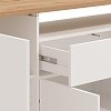 ΚΟΜΟΤΑ-ΜΠΟΥΦΕΣ ATERNO 180 4K1F4V ΛΕΥΚΟ/ARTISAN ΧΡΩΜΑ 180x40x94εκ 11014430