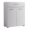 ΚΟΜΟΤΑ-ΜΠΟΥΦΕΣ Beny 2K1F ΛΕΥΚΟ-ΛΕΥΚΗ ΛΑΚΑ 79x35x97,5εκ 11008609