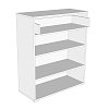 ΚΟΜΟΤΑ-ΜΠΟΥΦΕΣ Beny 2K1F ΛΕΥΚΟ-ΛΕΥΚΗ ΛΑΚΑ 79x35x97,5εκ 11008609