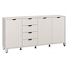 ΚΟΜΟΤΑ-ΜΠΟΥΦΕΣ BREST 4Κ4F CASHMERE-CASHMERE ΜΑΤ ΧΡΩΜΑ 183x40x91εκ 11013448