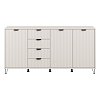 ΚΟΜΟΤΑ-ΜΠΟΥΦΕΣ BREST 4Κ4F CASHMERE-CASHMERE ΜΑΤ ΧΡΩΜΑ 183x40x91εκ 11013448
