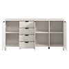 ΚΟΜΟΤΑ-ΜΠΟΥΦΕΣ BREST 4Κ4F CASHMERE-CASHMERE ΜΑΤ ΧΡΩΜΑ 183x40x91εκ 11013448